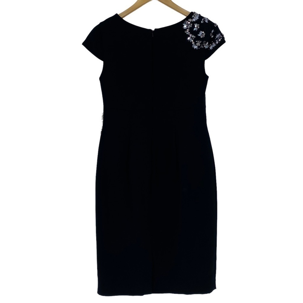 NWT Evan Picone LBD Modern Matters with sparkling shoulder rhinestones, 6 - Picture 3 of 14
